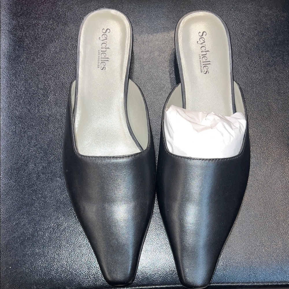 Seychelles Women's Classic Black Mules